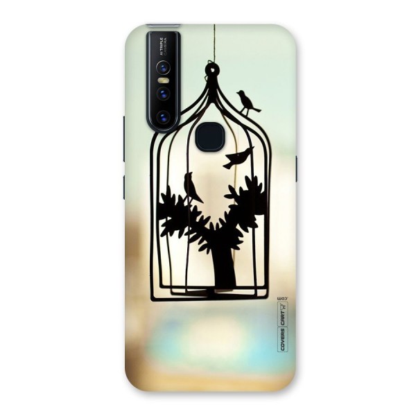 Beautiful Pegion Cage Back Case for Vivo V15