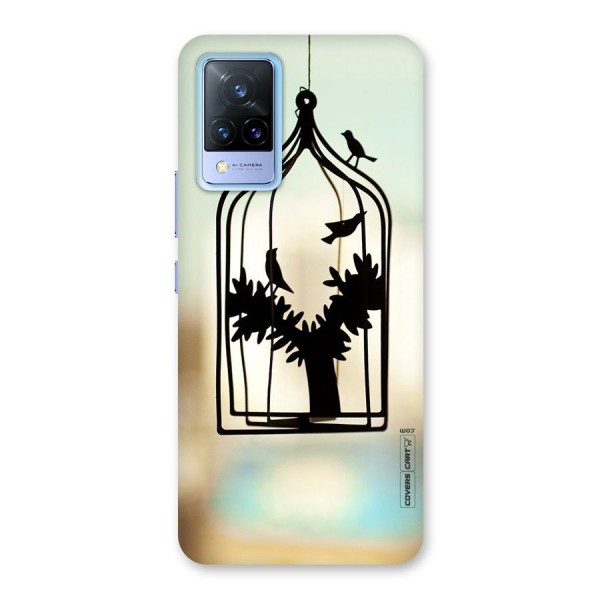 Beautiful Pegion Cage Back Case for Vivo V21 5G