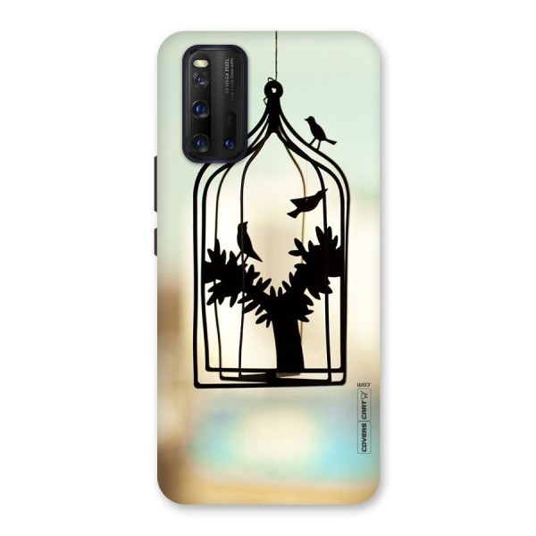 Beautiful Pegion Cage Back Case for Vivo iQOO 3