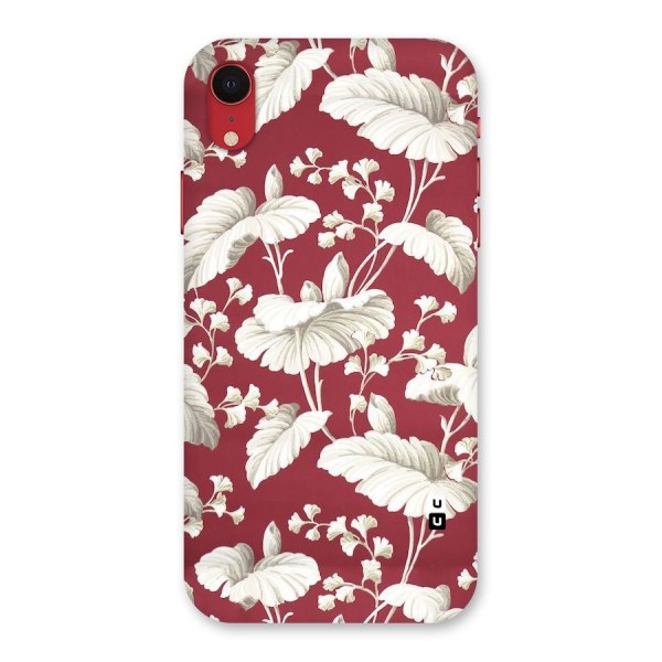 Beautiful Petals Back Case for iPhone XR