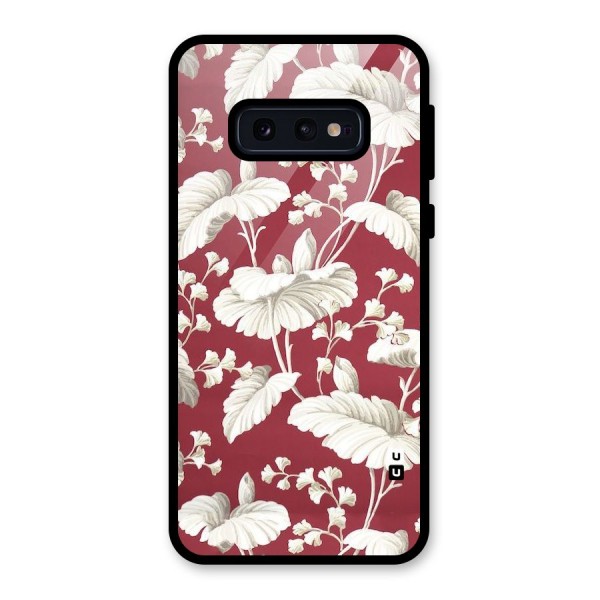 Beautiful Petals Glass Back Case for Galaxy S10e