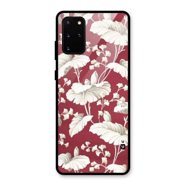 Beautiful Petals Glass Back Case for Galaxy S20 Plus