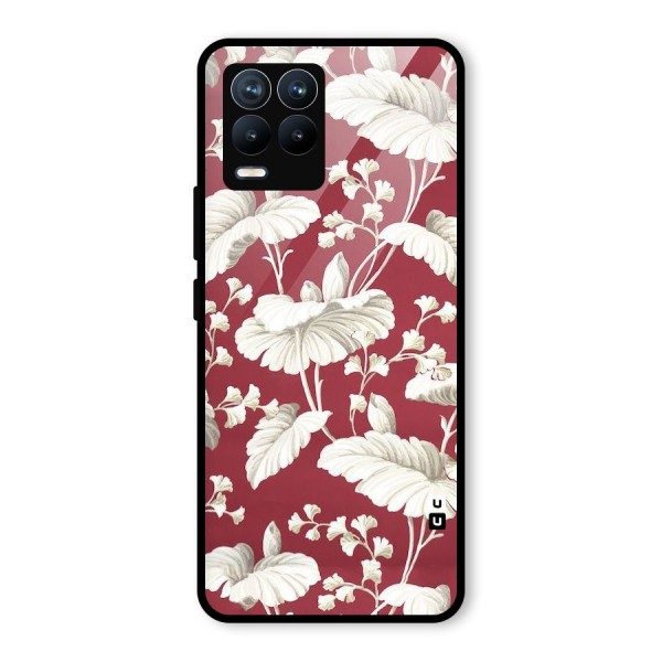 Beautiful Petals Glass Back Case for Realme 8 Pro