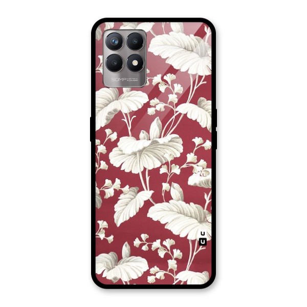 Beautiful Petals Glass Back Case for Realme 8i