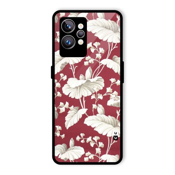 Beautiful Petals Glass Back Case for Realme GT2 Pro