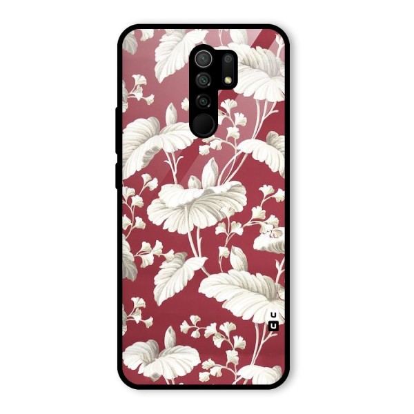 Beautiful Petals Glass Back Case for Redmi 9 Prime