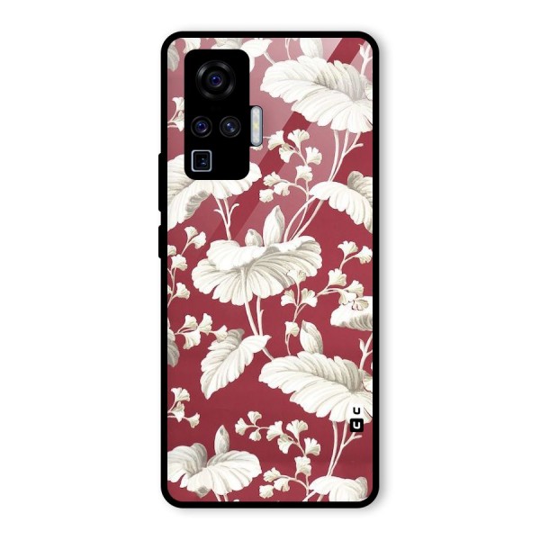 Beautiful Petals Glass Back Case for Vivo X50 Pro