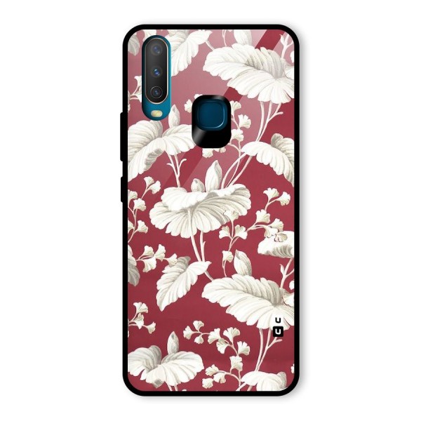 Beautiful Petals Glass Back Case for Vivo Y12