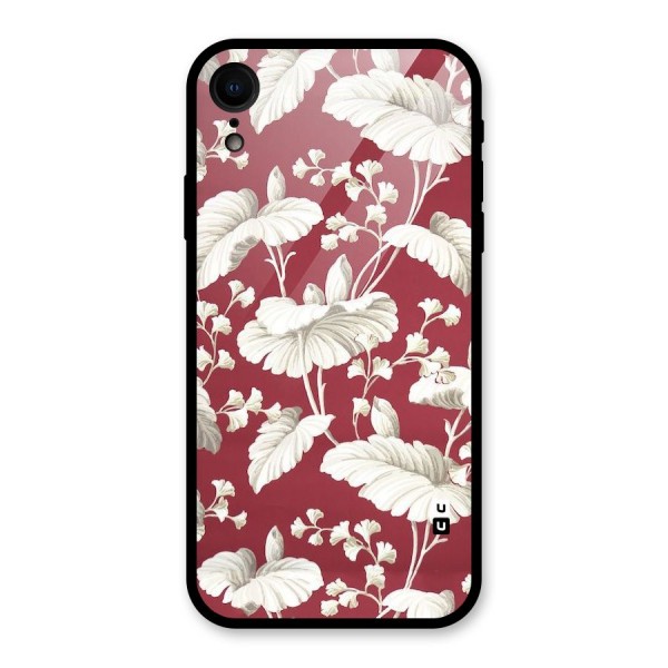 Beautiful Petals Glass Back Case for XR