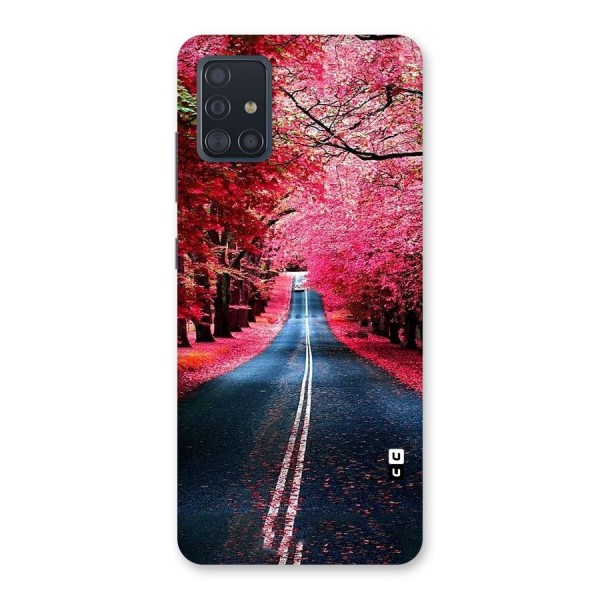 Beautiful Red Trees Back Case for Galaxy A51