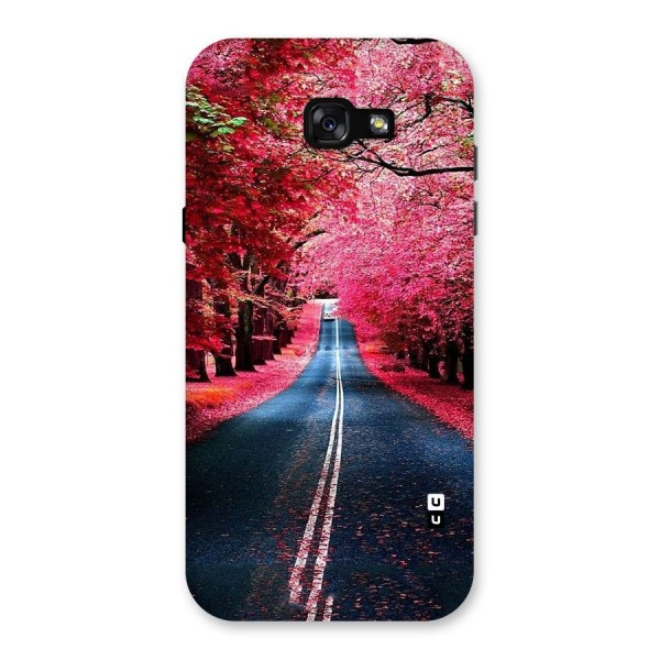 Beautiful Red Trees Back Case for Galaxy A7 (2017)