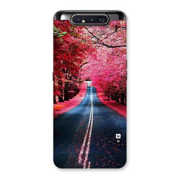 Beautiful Red Trees Back Case for Galaxy A80