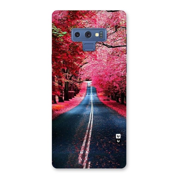 Beautiful Red Trees Back Case for Galaxy Note 9