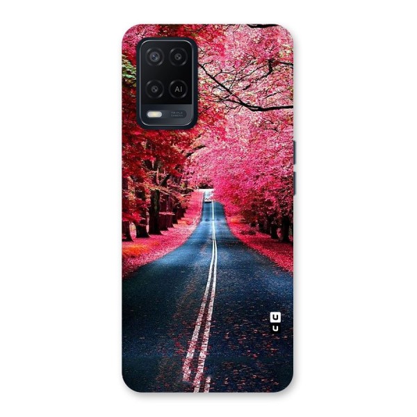 Beautiful Red Trees Back Case for Oppo A54