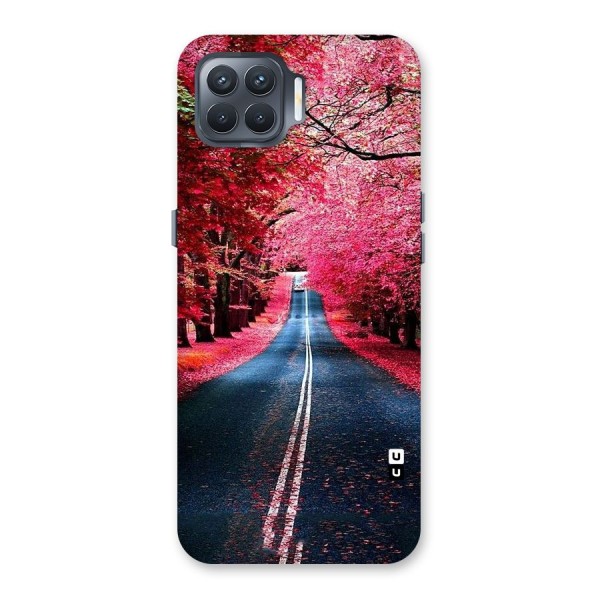 Beautiful Red Trees Back Case for Oppo F17 Pro