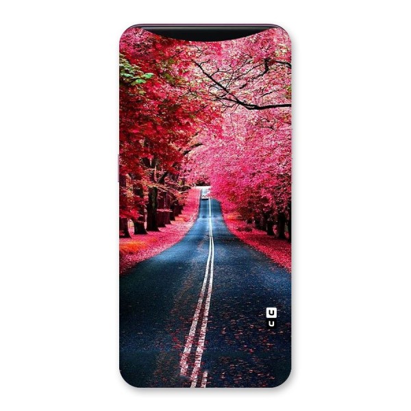 Beautiful Red Trees Back Case for Oppo Find X