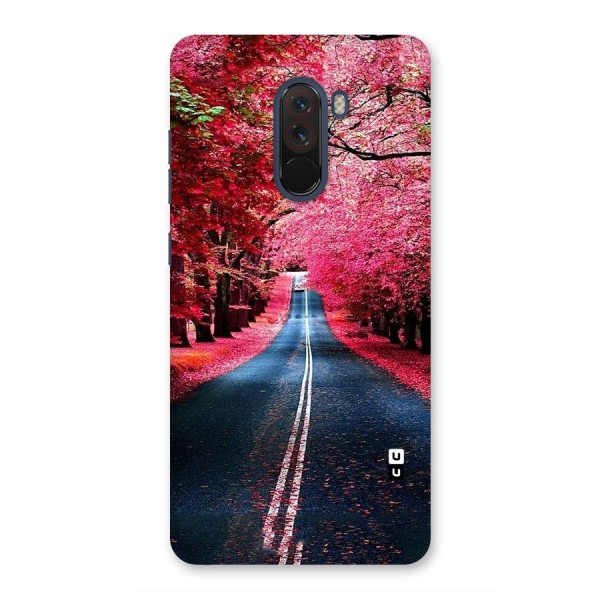 Beautiful Red Trees Back Case for Poco F1