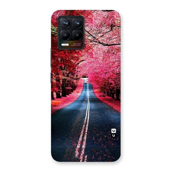 Beautiful Red Trees Back Case for Realme 8