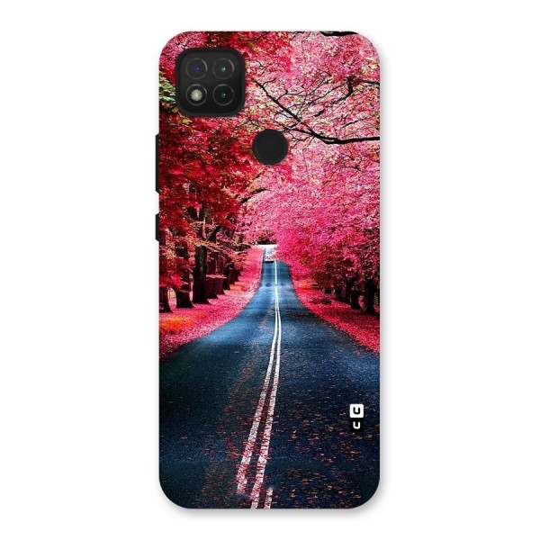 Beautiful Red Trees Back Case for Redmi 9C