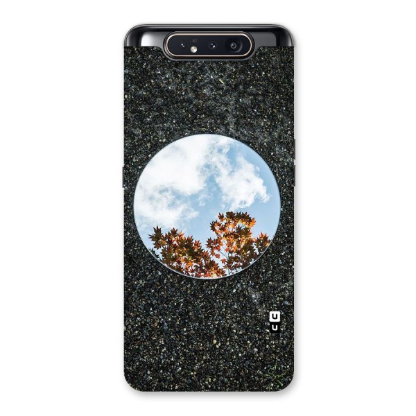 Beautiful Sky Leaves Back Case for Galaxy A80