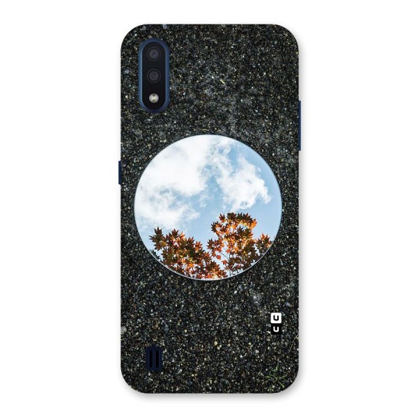 Beautiful Sky Leaves Back Case for Galaxy M01