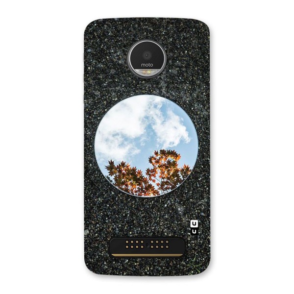 Beautiful Sky Leaves Back Case for Moto Z Play