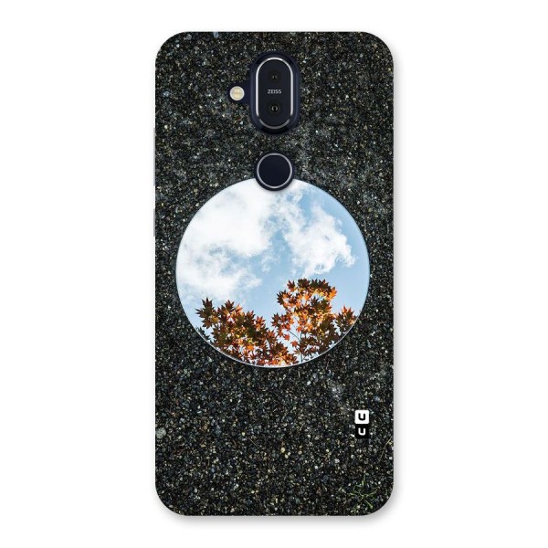 Beautiful Sky Leaves Back Case for Nokia 8.1