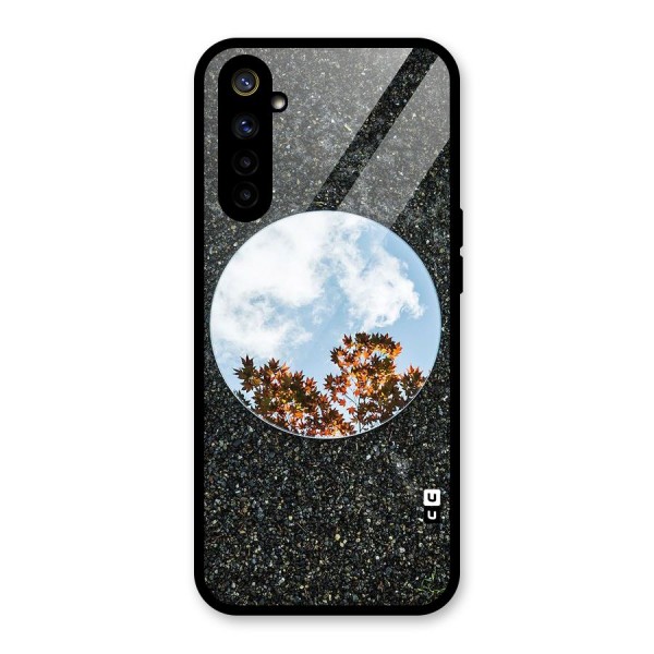 Beautiful Sky Leaves Glass Back Case for Realme 6