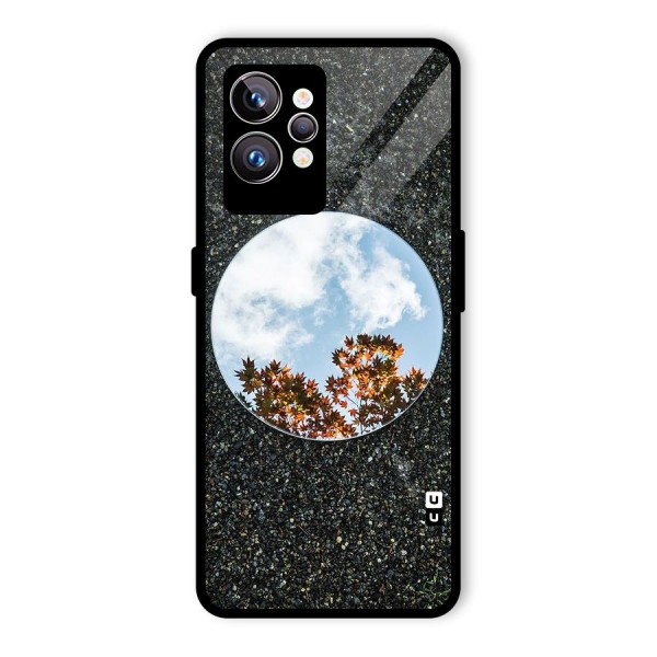 Beautiful Sky Leaves Glass Back Case for Realme GT2 Pro