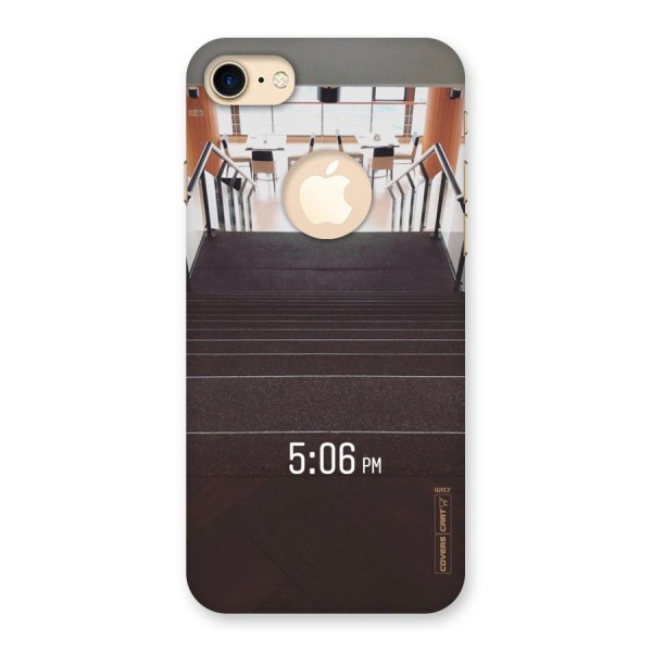 Beautiful Staircase Back Case for iPhone 8 Logo Cut