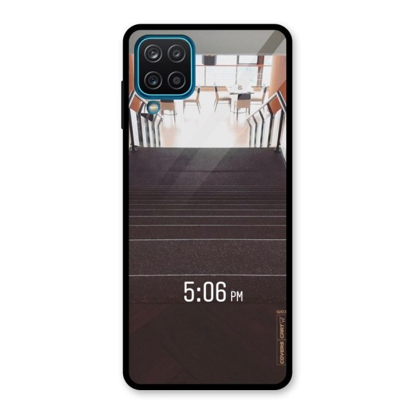 Beautiful Staircase Glass Back Case for Galaxy A12