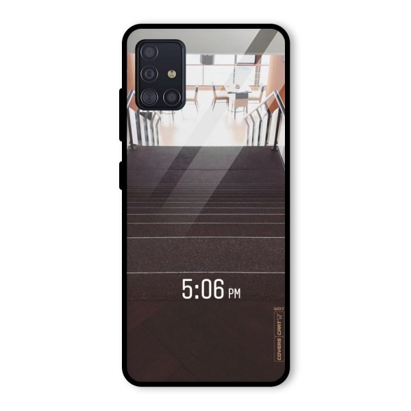 Beautiful Staircase Glass Back Case for Galaxy A51