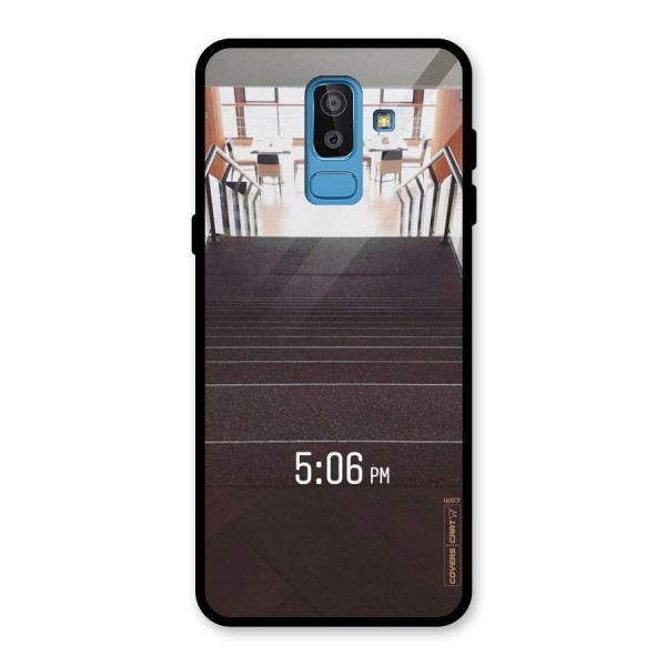 Beautiful Staircase Glass Back Case for Galaxy J8