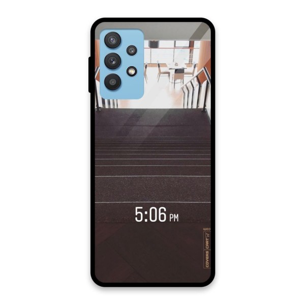 Beautiful Staircase Glass Back Case for Galaxy M32 5G