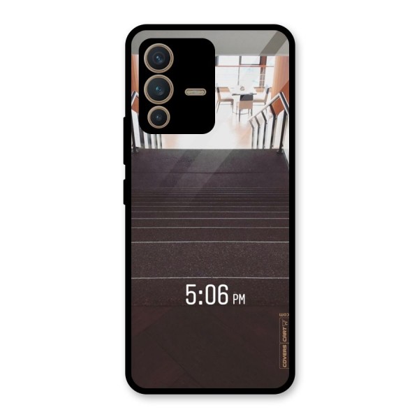 Beautiful Staircase Glass Back Case for Vivo V23 5G