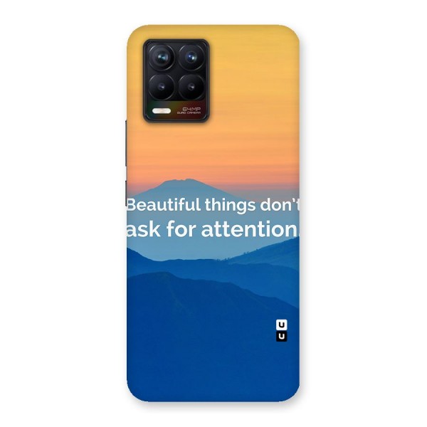 Beautiful Things Quote Back Case for Realme 8