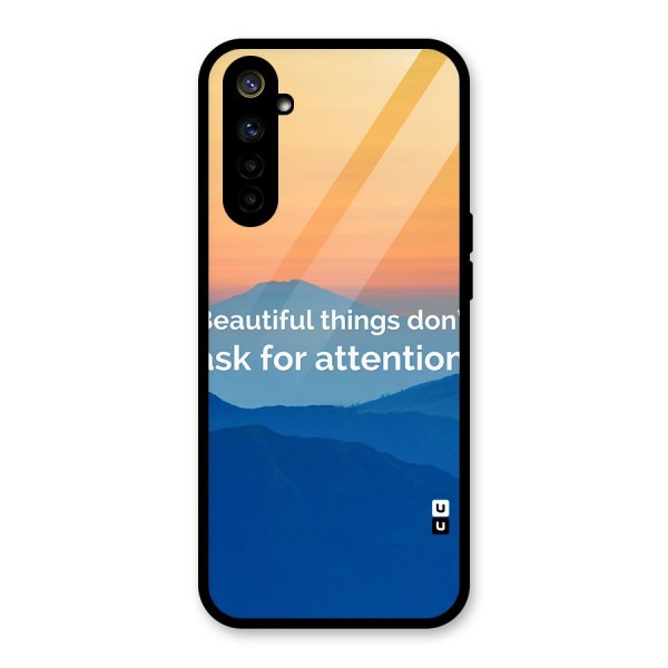 Beautiful Things Quote Glass Back Case for Realme 6