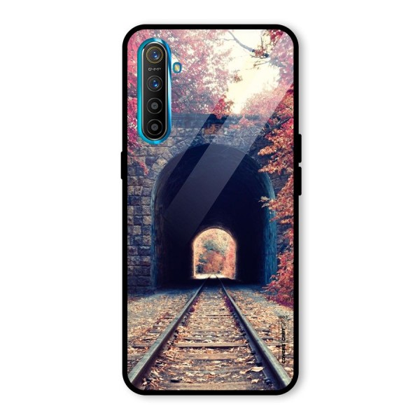 Beautiful Track Glass Back Case for Realme XT