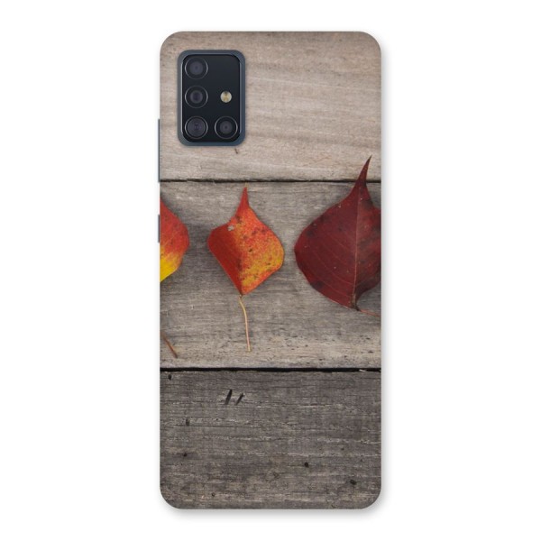 Beautiful Wood Leafs Back Case for Galaxy A51