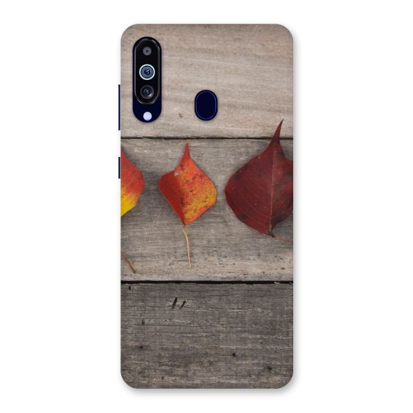 Beautiful Wood Leafs Back Case for Galaxy A60