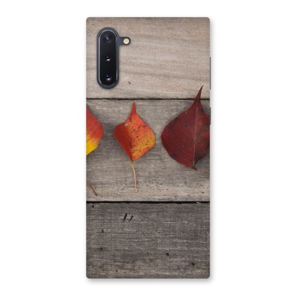 Beautiful Wood Leafs Back Case for Galaxy Note 10