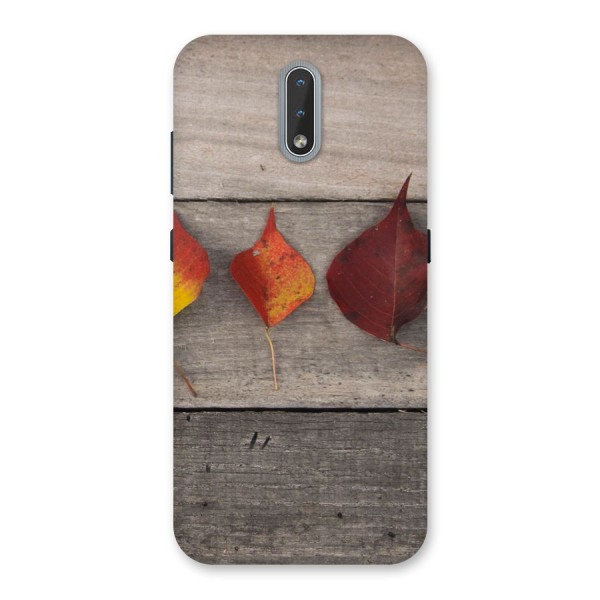 Beautiful Wood Leafs Back Case for Nokia 2.3