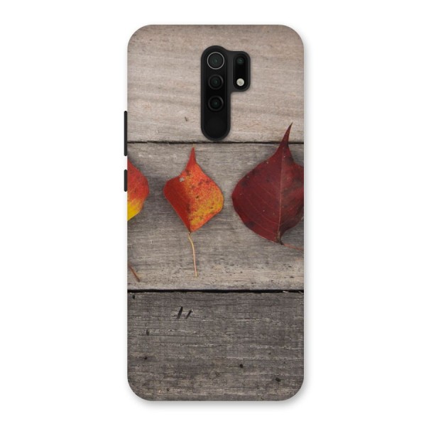 Beautiful Wood Leafs Back Case for Poco M2