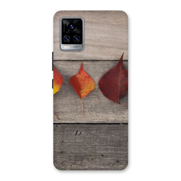 Beautiful Wood Leafs Back Case for Vivo V20 Pro