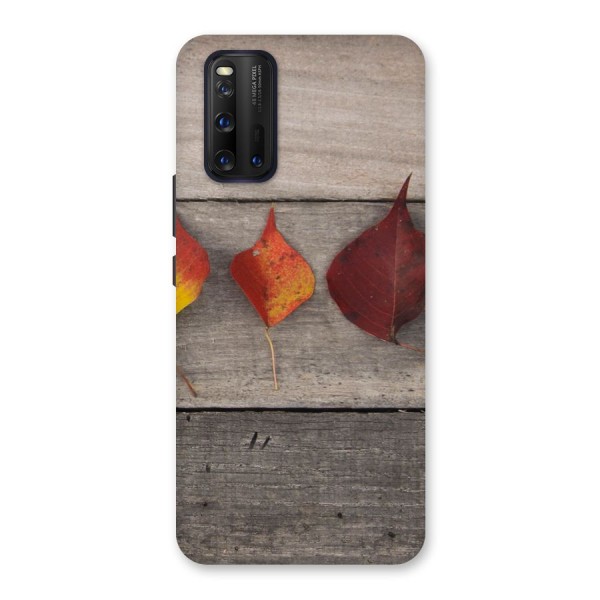 Beautiful Wood Leafs Back Case for Vivo iQOO 3