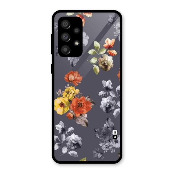 Beauty Art Bloom Glass Back Case for Galaxy A32