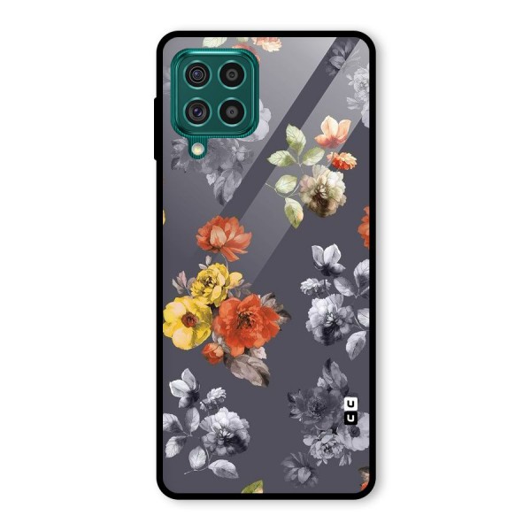 Beauty Art Bloom Glass Back Case for Galaxy F62