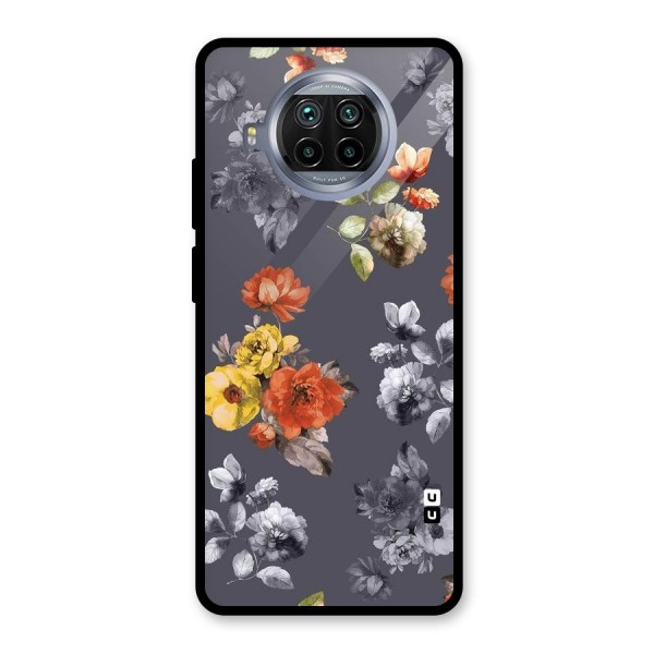 Beauty Art Bloom Glass Back Case for Mi 10i