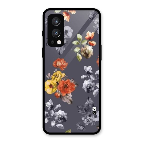 Beauty Art Bloom Glass Back Case for OnePlus Nord 2 5G