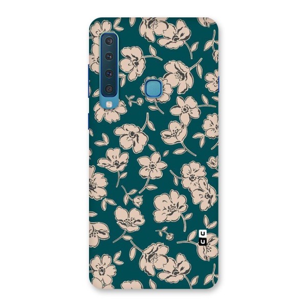 Beauty Green Bloom Back Case for Galaxy A9 (2018)